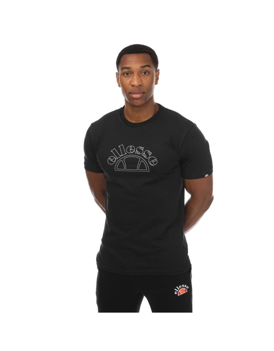 Men's Ellesse Opizzi T-Shirt in Black