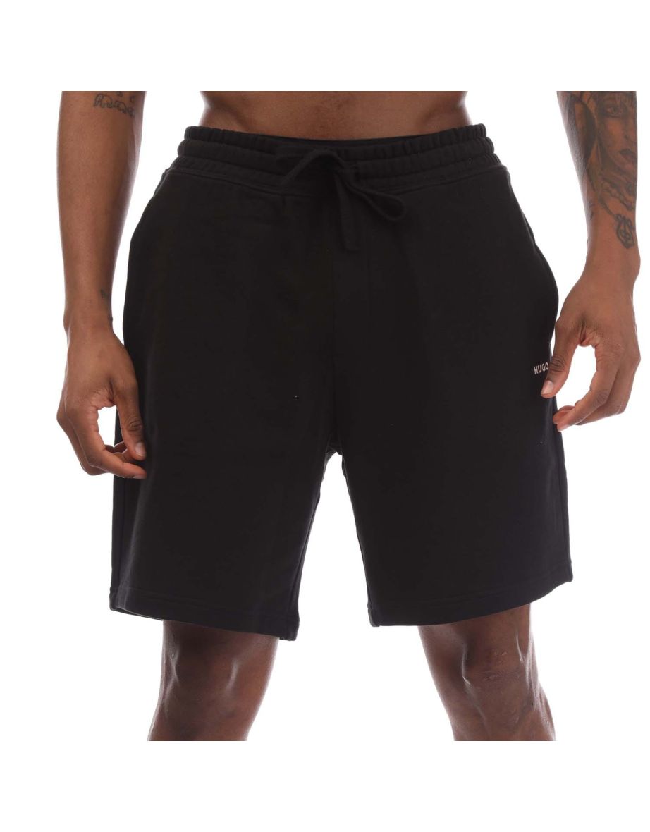 Men's Hugo Dayono Relaxed-Fit Shorts in Black