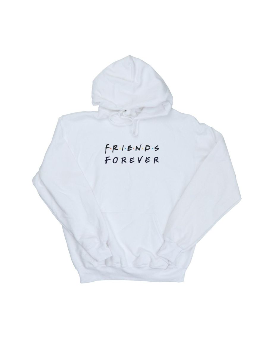 Friends Girls Forever Logo Hoodie - White - 1