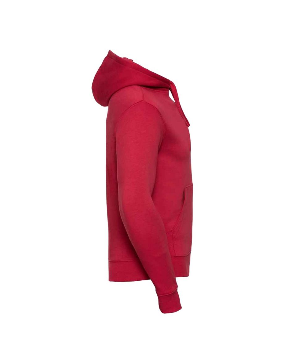 Russell Mens Authentic Hoodie - Classic Red - 2