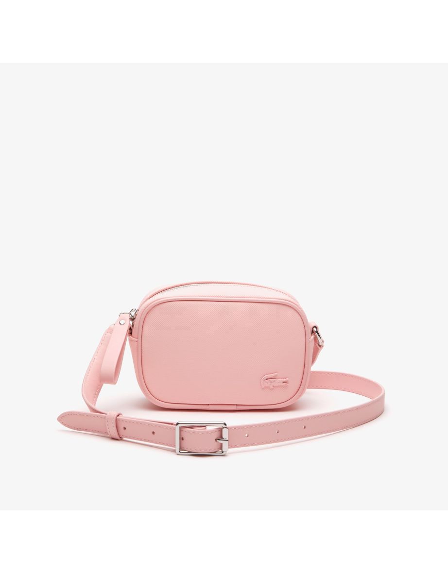 Accessories Lacoste Small Zipped Shoulder Bag in Pink