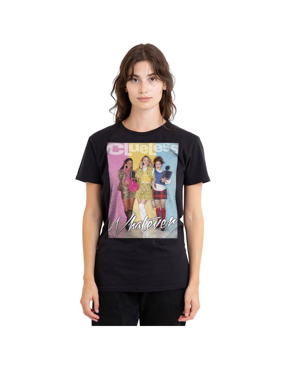 Clueless Unisex Adult Whatever T-Shirt - Black