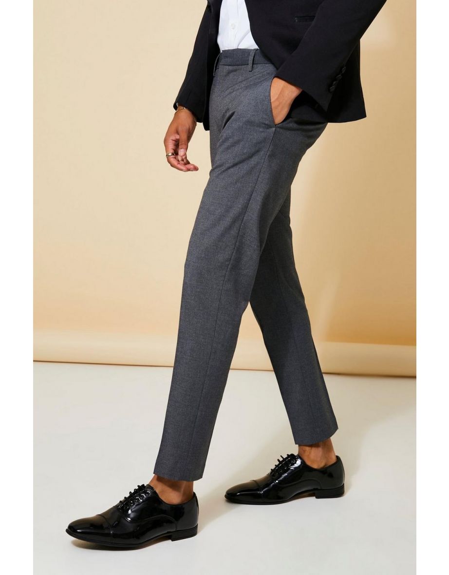 tailored skinny-cut trousers