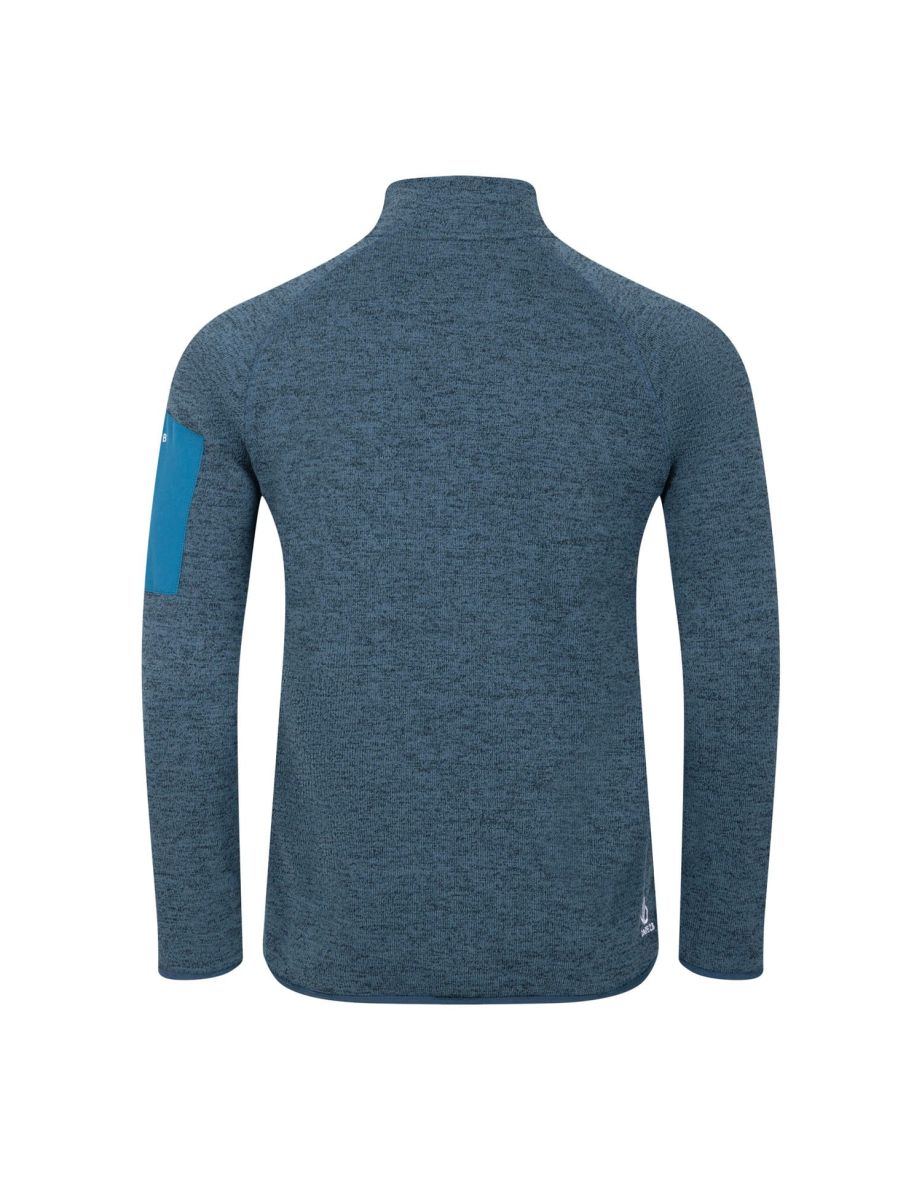 Men's Dare 2b Torrek Thermal Full-Zip Fleece in Blue - 2