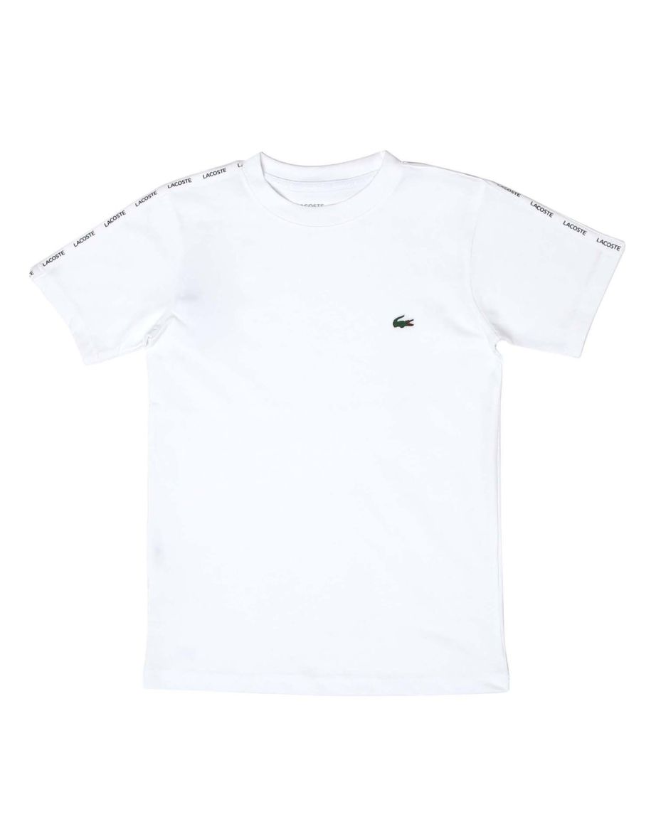 Shop Boy s Lacoste Sport T Shirt in White Online in Bahrain VogaCloset