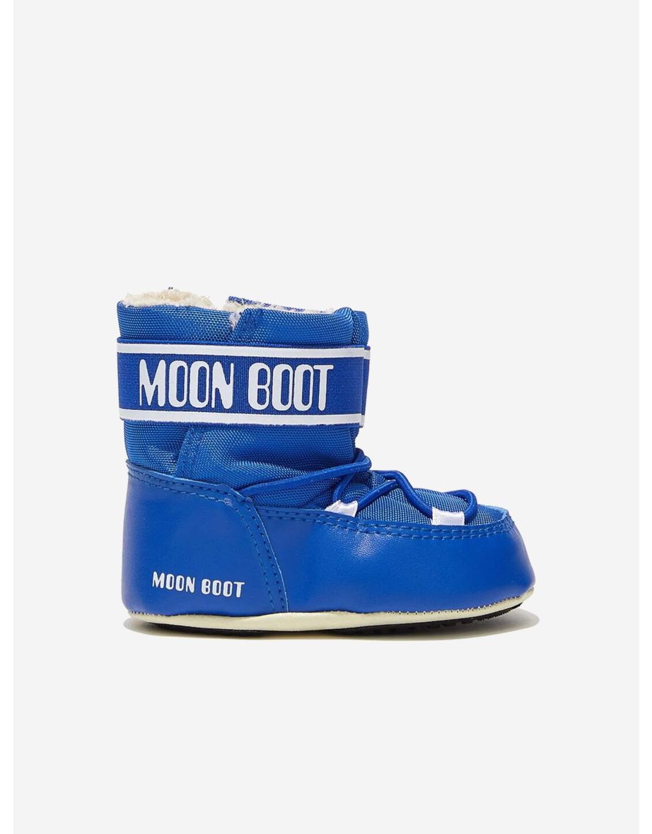 Baby Boys Crib Boots in Blue
