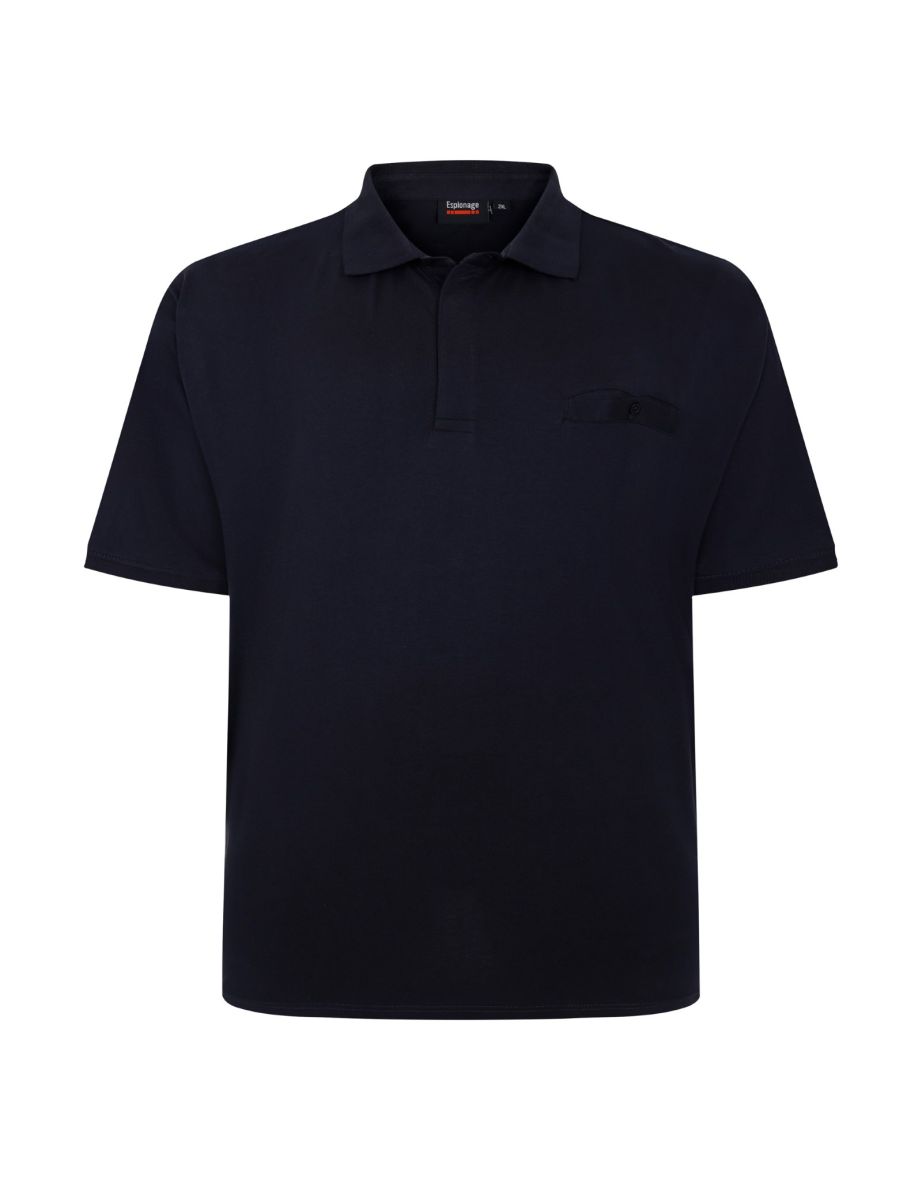 Espionage Mens Smart Big & Tall Short Sleeve Polo Shirt