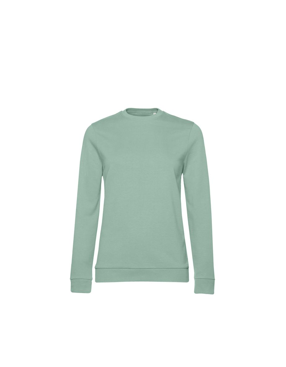 B&C Womens/Ladies Set-in Sweatshirt - Sage Green