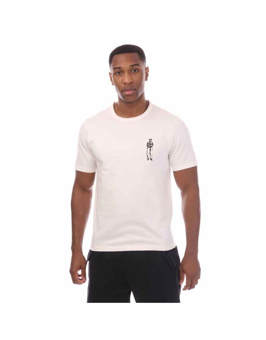 Men's C.P. Company 30/2 Twisted British Sailor T-Shirt in White