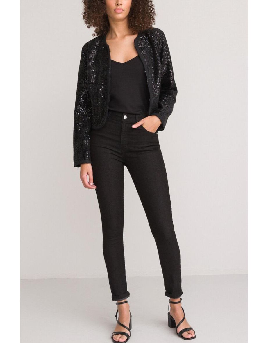 Recycled Sequin Bolero Jacket