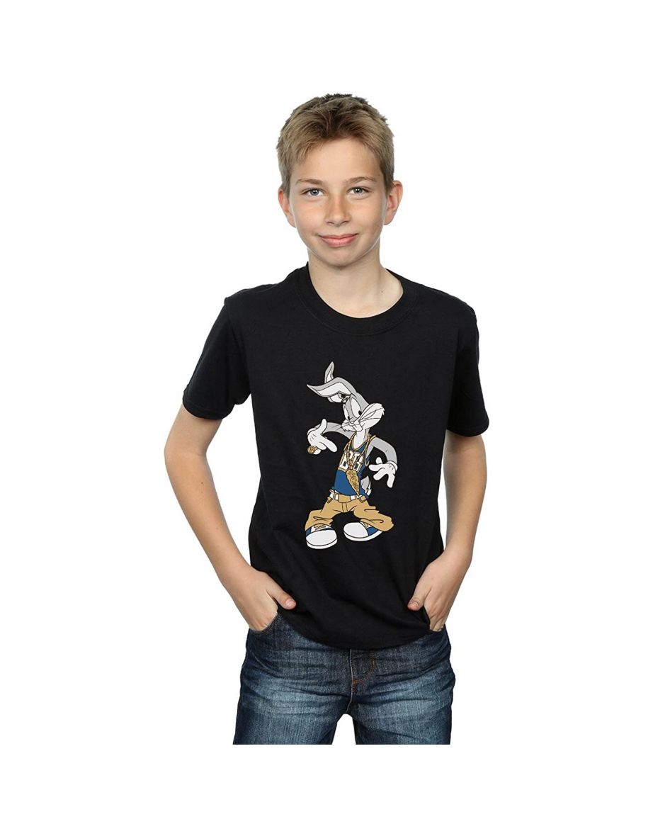 Looney Tunes 2024 Bugs Bunny Black Jeans & Shirt