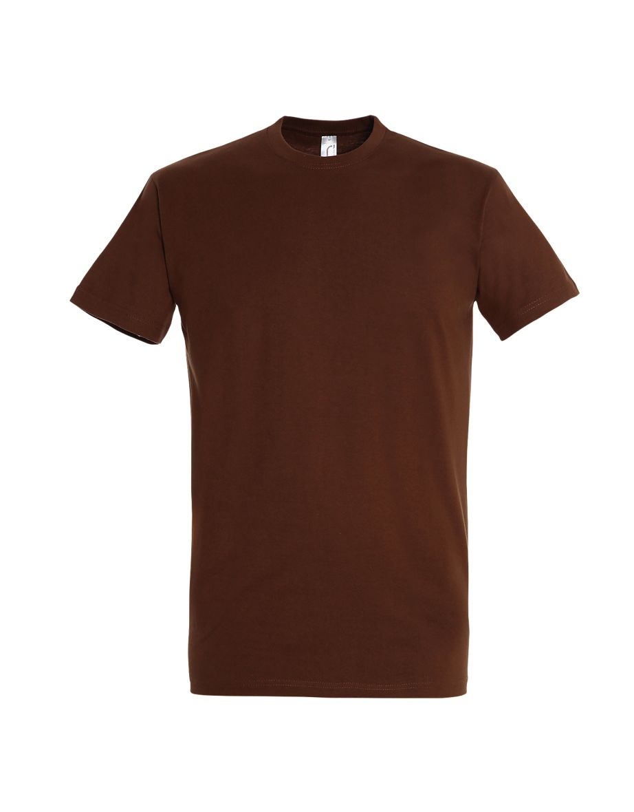 SOLS Mens Imperial Heavyweight Short Sleeve T-Shirt - Earth