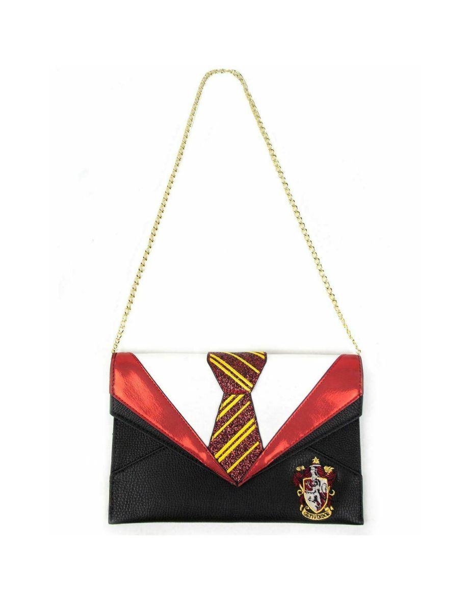 Danielle Nicole Womens/Ladies Gryffindor Uniform Harry Potter Clutch - Black