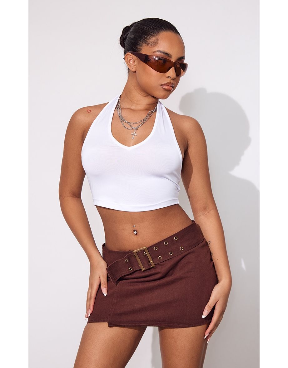 brown skirt petite