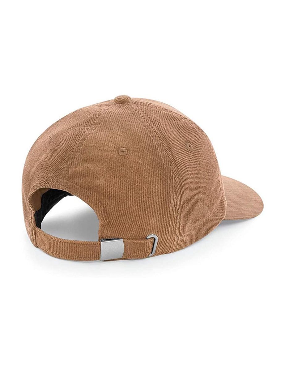 Beechfield Mens Heritage Cord Cap (Pack of 2) - Camel - 1