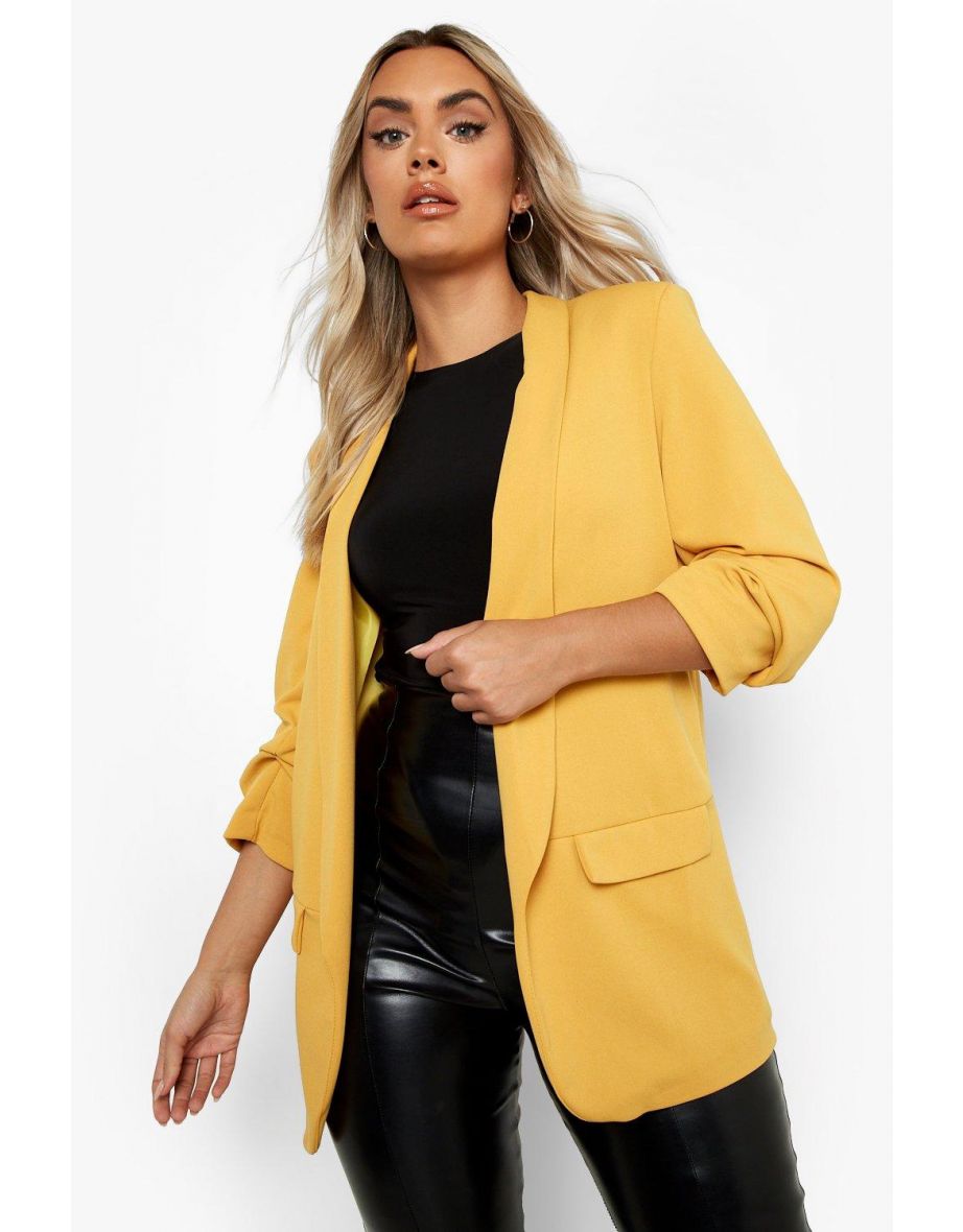 Mustard plus hotsell size blazer