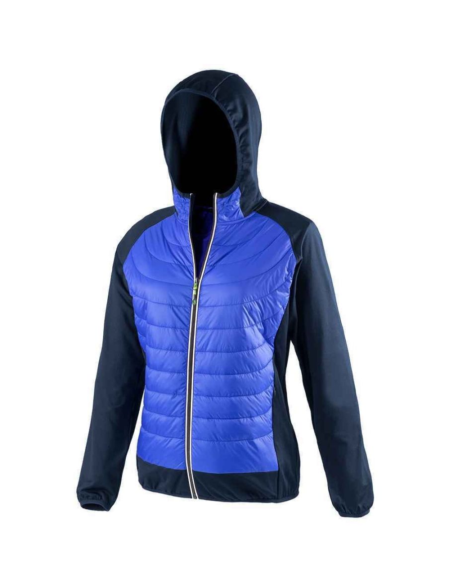 Spiro Womens/Ladies Zero Gravity Showerproof Jacket - Royal Blue/Navy