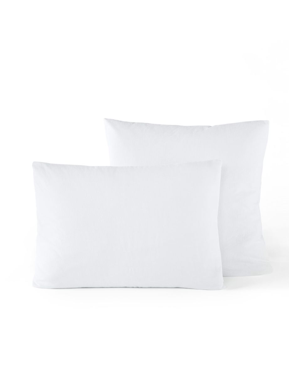 Piki 100% Organic Washed Cotton 300 Thread Count Pillowcase