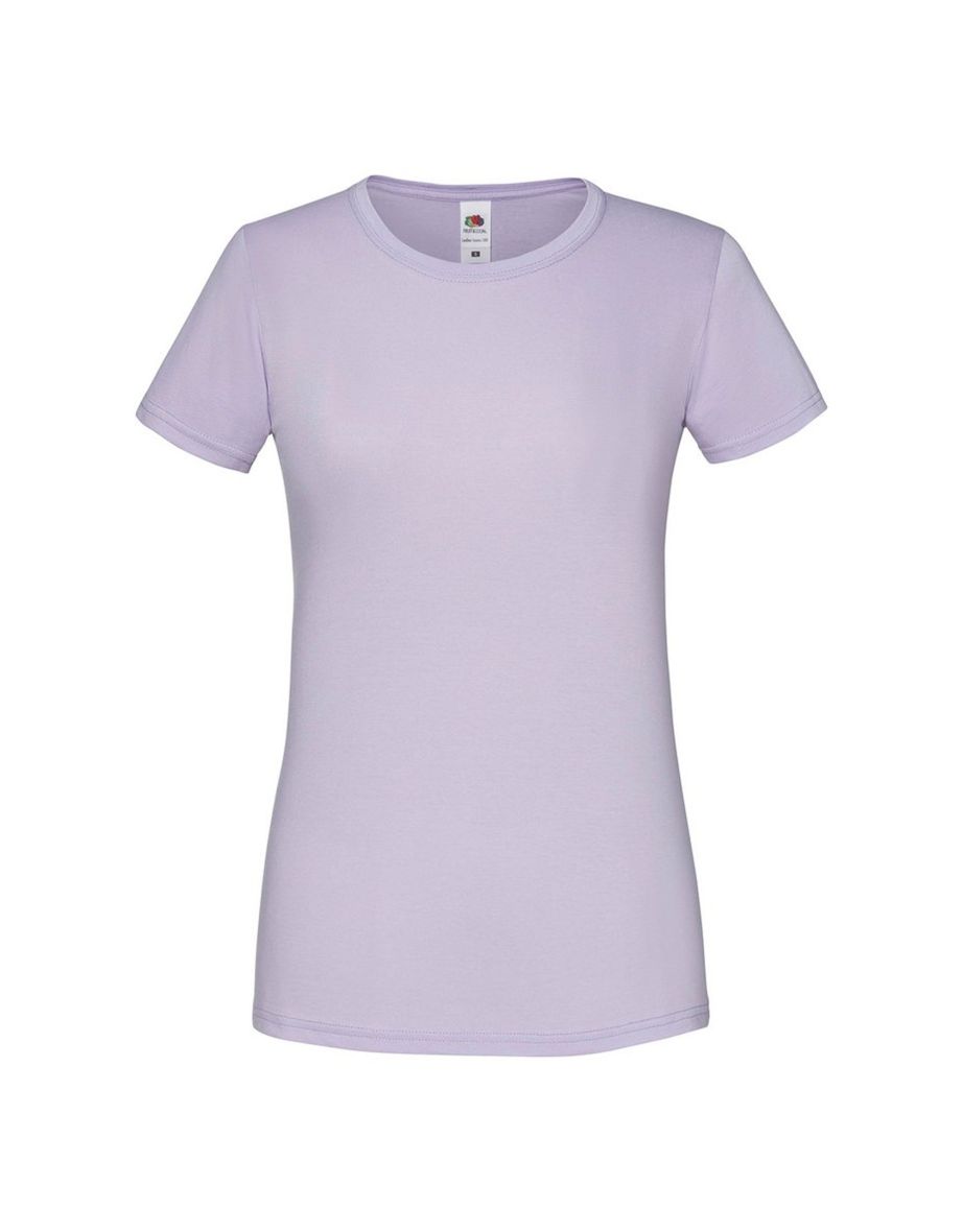Fruit of the Loom Womens/Ladies Iconic T-Shirt - Soft Lavender