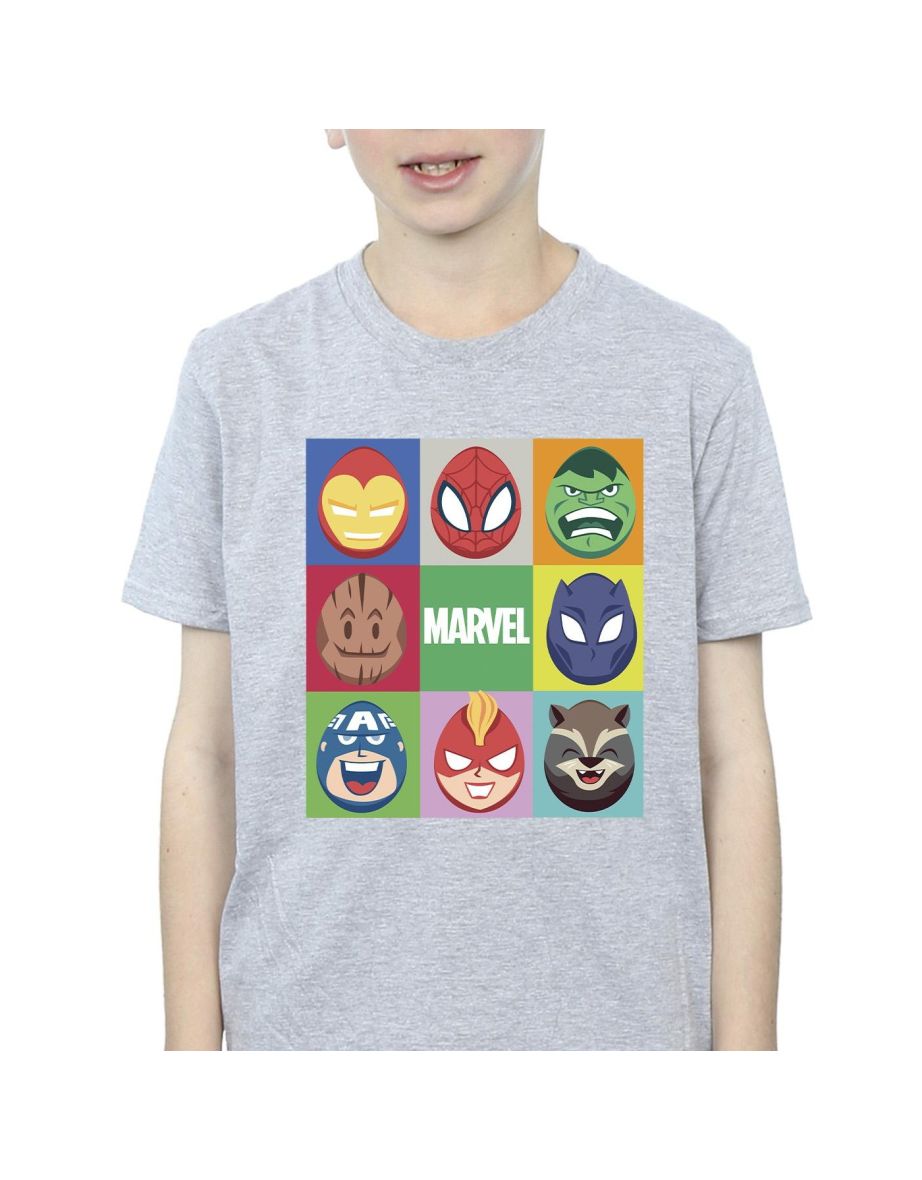 Marvel Boys Easter Eggs T-Shirt - Sports Grey - 2