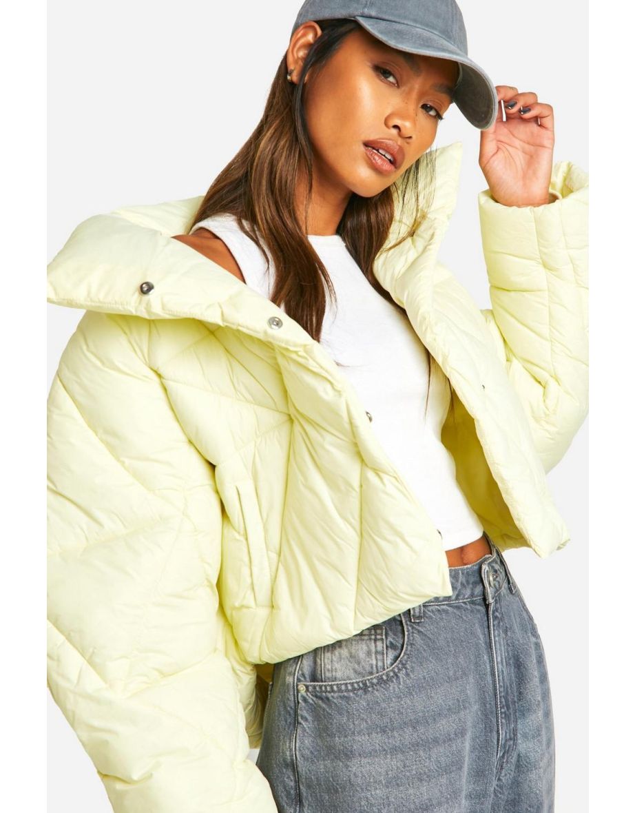 Quilted Boxy Puffer Jacket