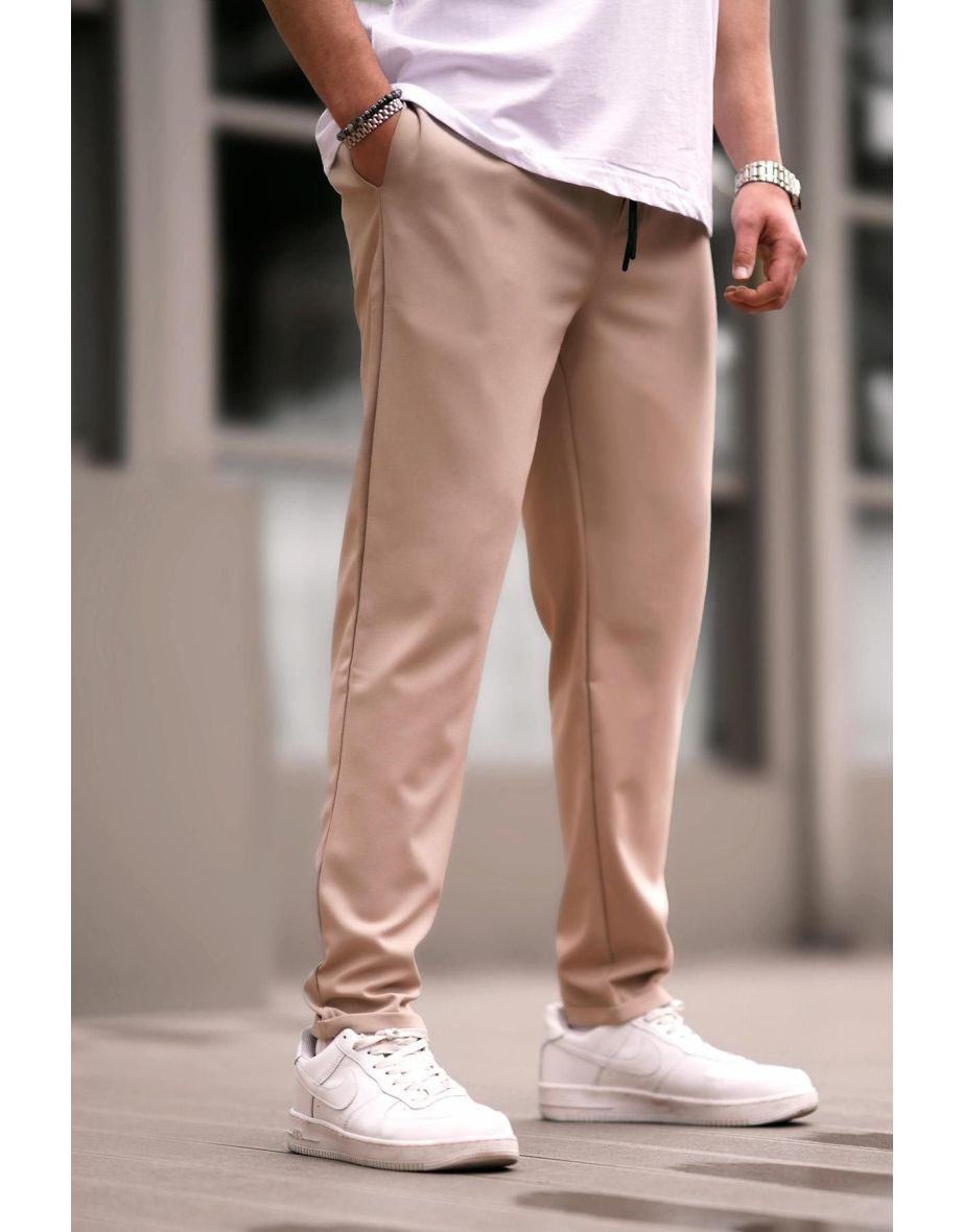 Pants - Beige - Straight