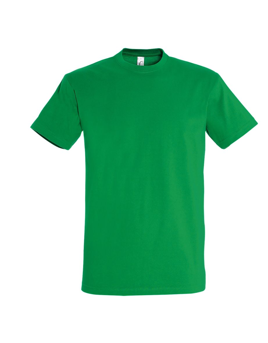 SOLS Mens Imperial Heavyweight Short Sleeve T-Shirt - Kelly Green