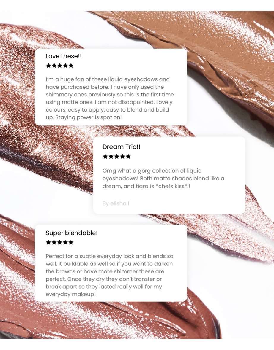 Liquid Eyeshadow Trio  The Neutral Collection 3 x 4.5ml - 9