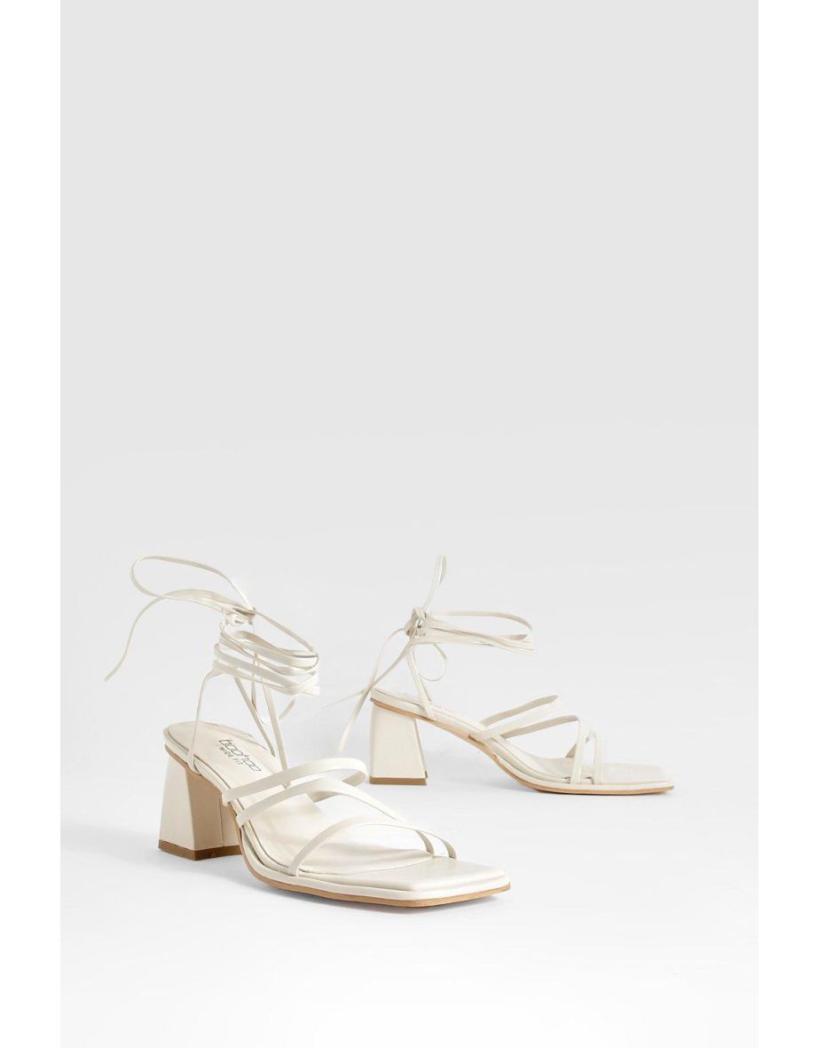 Cream Wide Fit Embellished Sliders | River Island