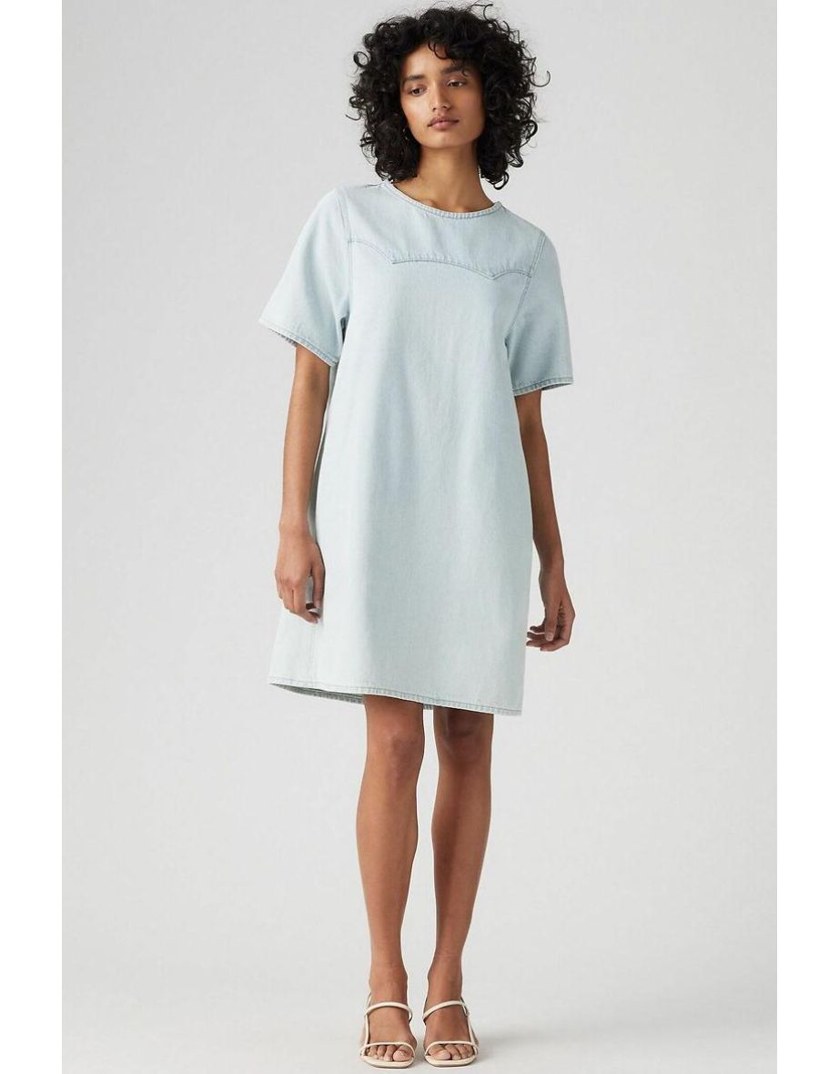 Denim T-Shirt Dress