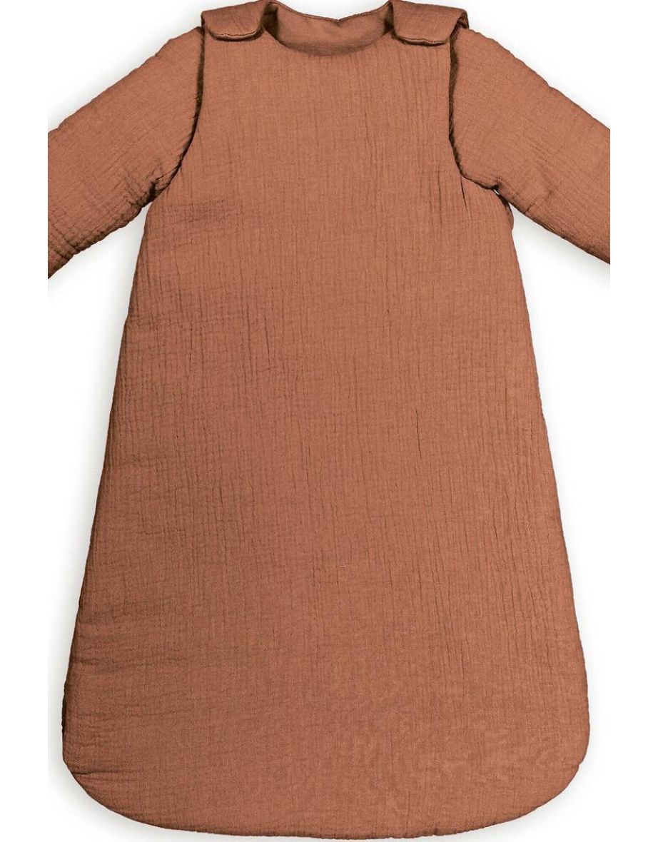 Cotton Muslin Sleep Bag with Removable Sleeves