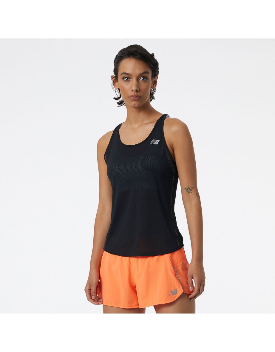 Women's New Balance Impact Run Tank Top in Black