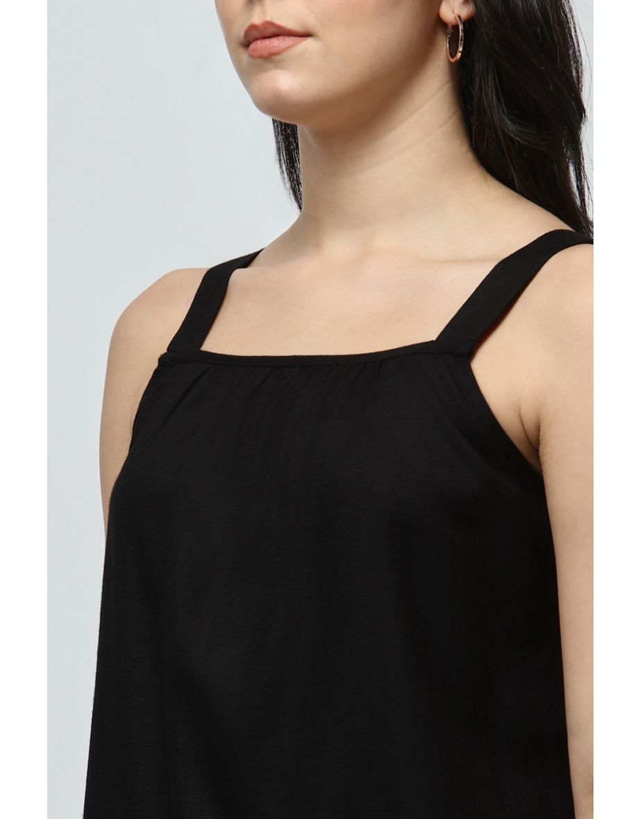 Sleeveless Basic T-Shirt - 4