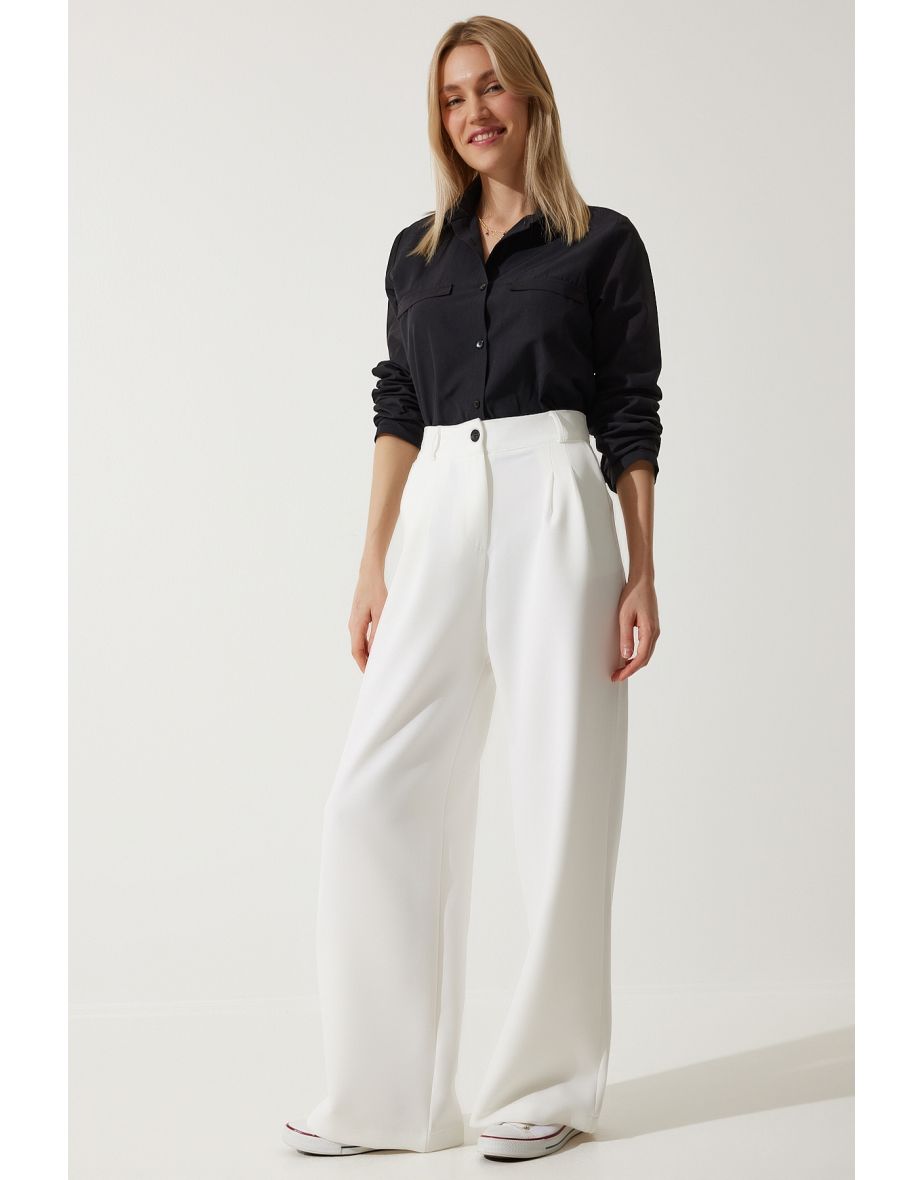 Pants - White - Straight