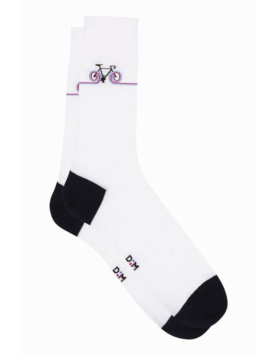 Pair of Tour de France Socks in Combed Cotton Mix