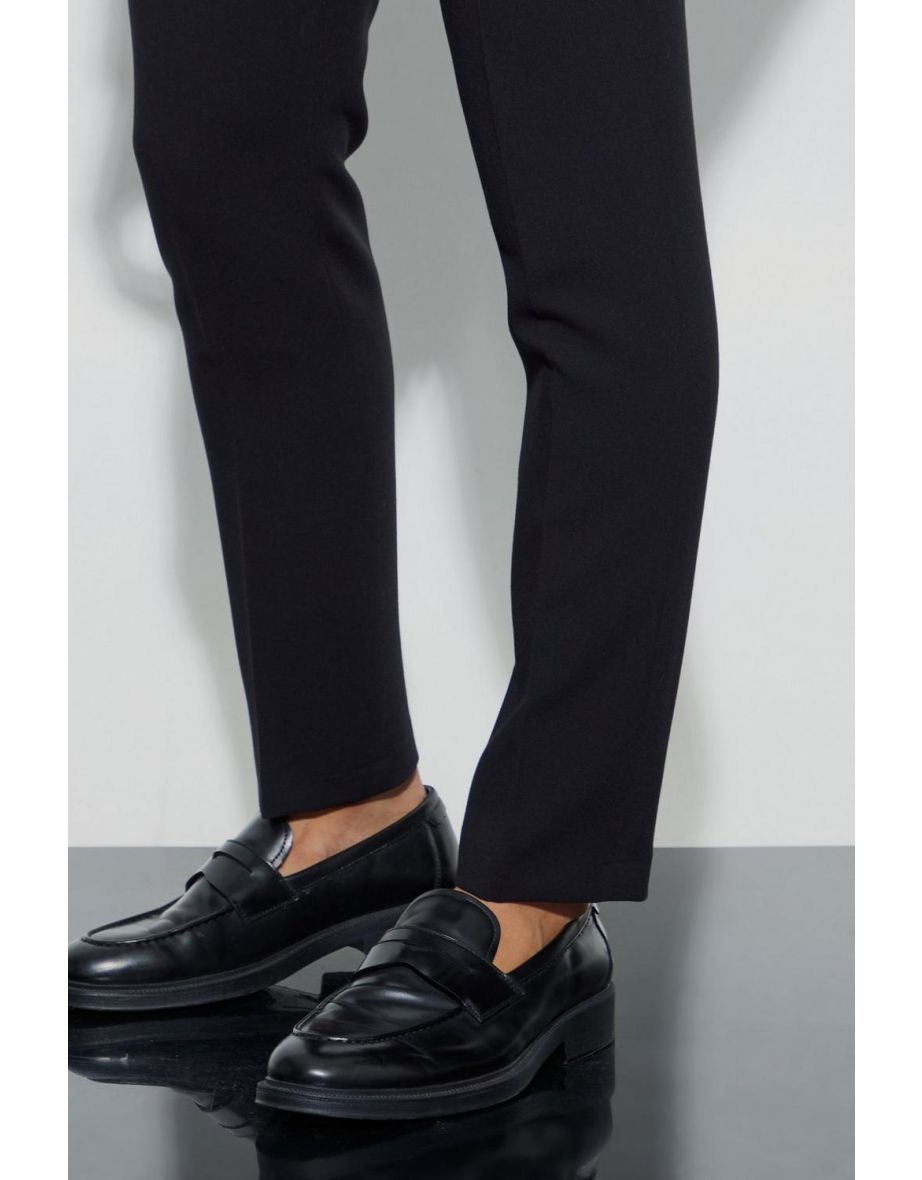 Jersey Skinny Suit Trousers - black - 2