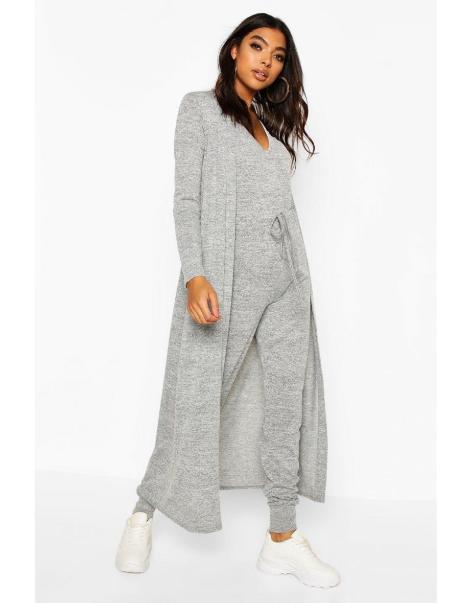 jumpsuit cardigan set
