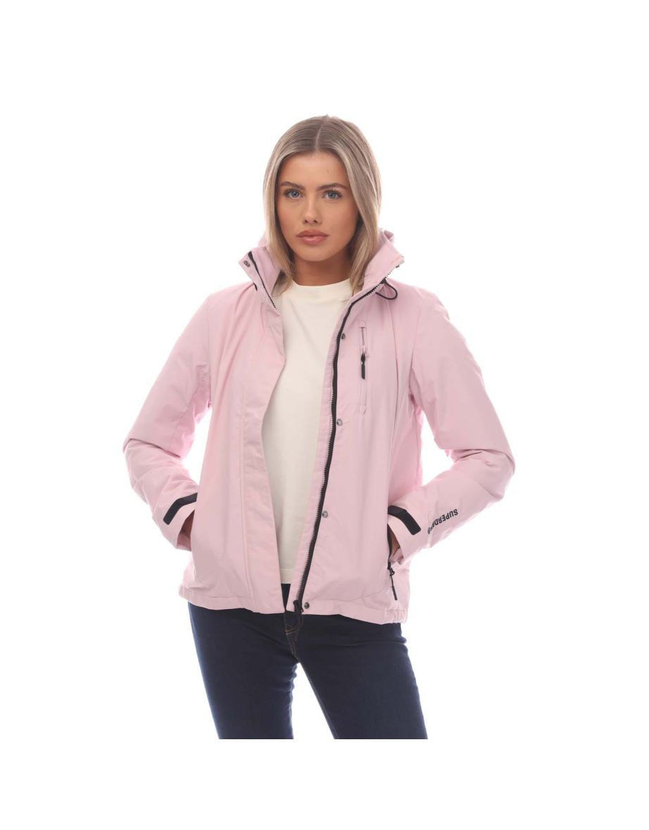 Women's Superdry Hurricane Jacket in Pink