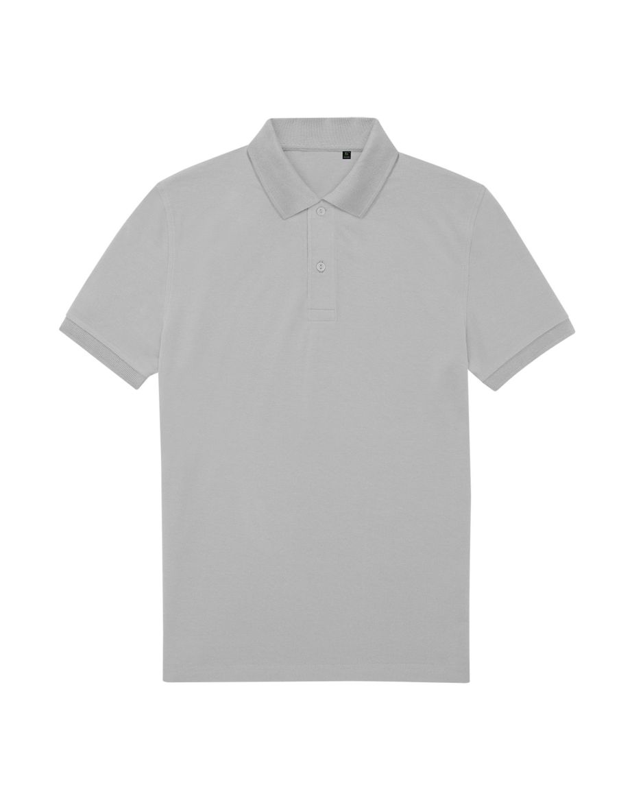 B&C Mens My Eco Polo Shirt - Pacific Grey