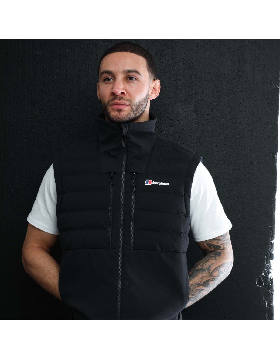 Men's Berghaus Theran Hybrid Vest Gilet in Black - 4
