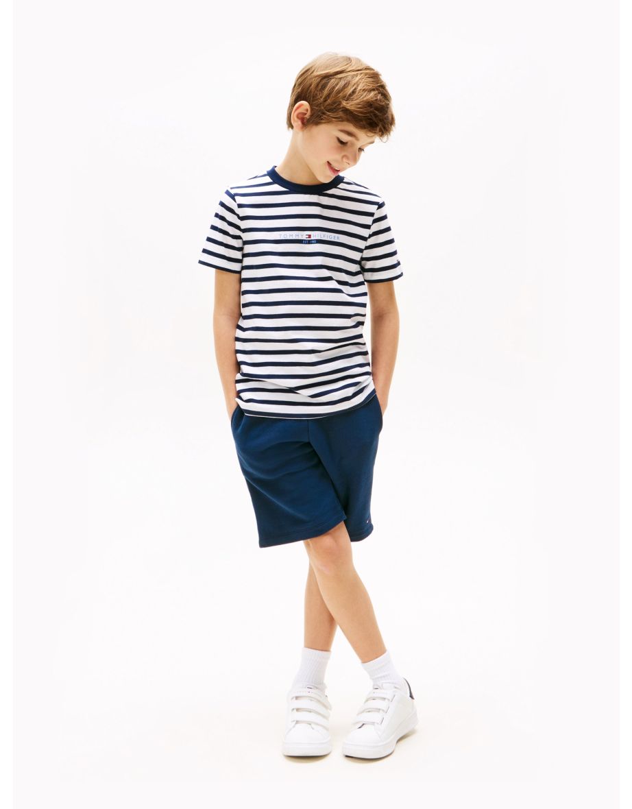 Tommy Hilfiger Boys Essential Short Set in Navy