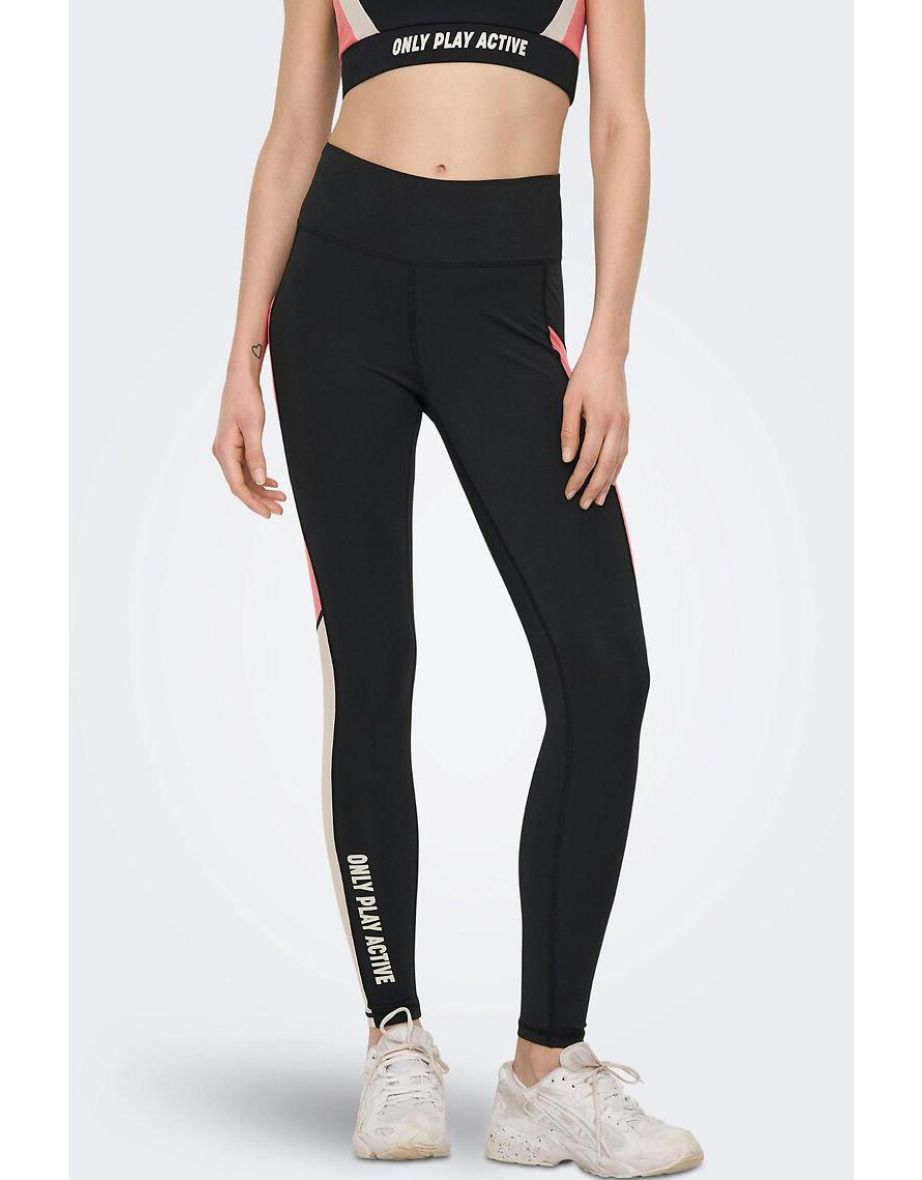 Shop Peri Breathable Sports Leggings with High Waist Online in Oman VogaCloset