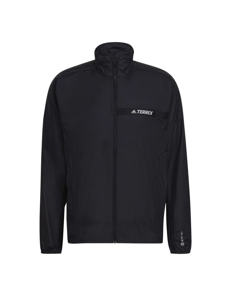 Men's adidas Originals Terrex Multi Wind Jacket in Black - 1