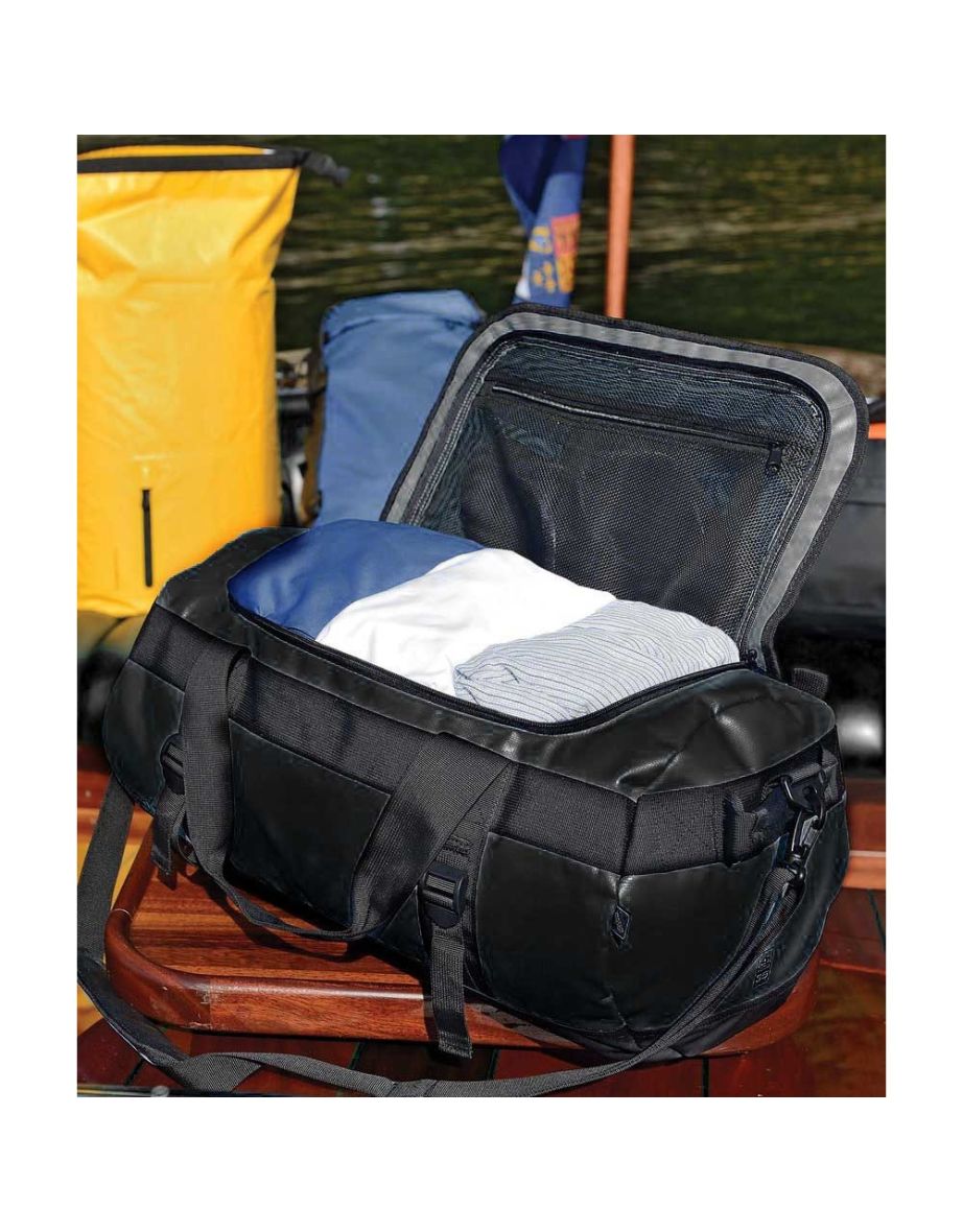 Stormtech Atlantis Waterproof 35L Duffle Bag - Black - 1