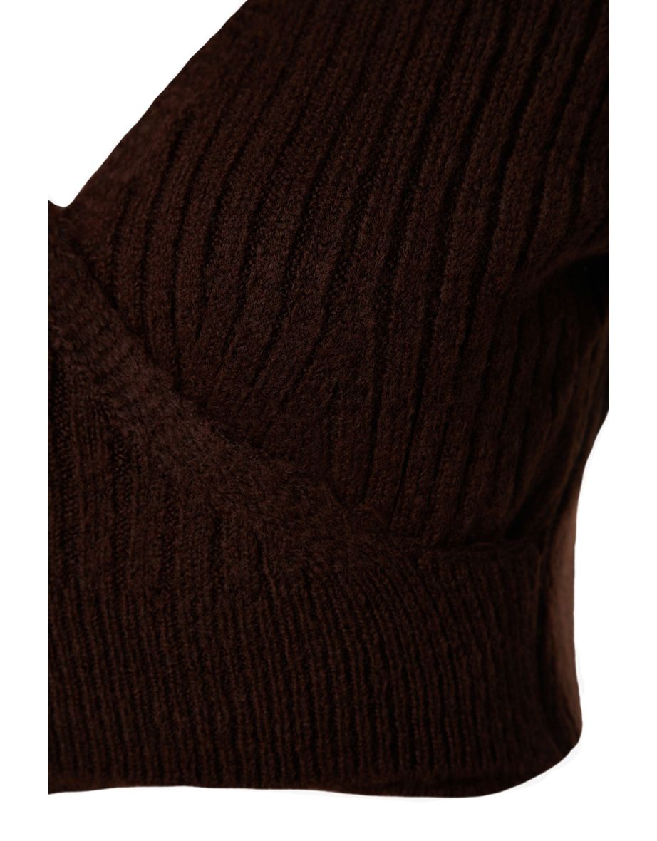 Sweater - Brown - Slim fit - 7