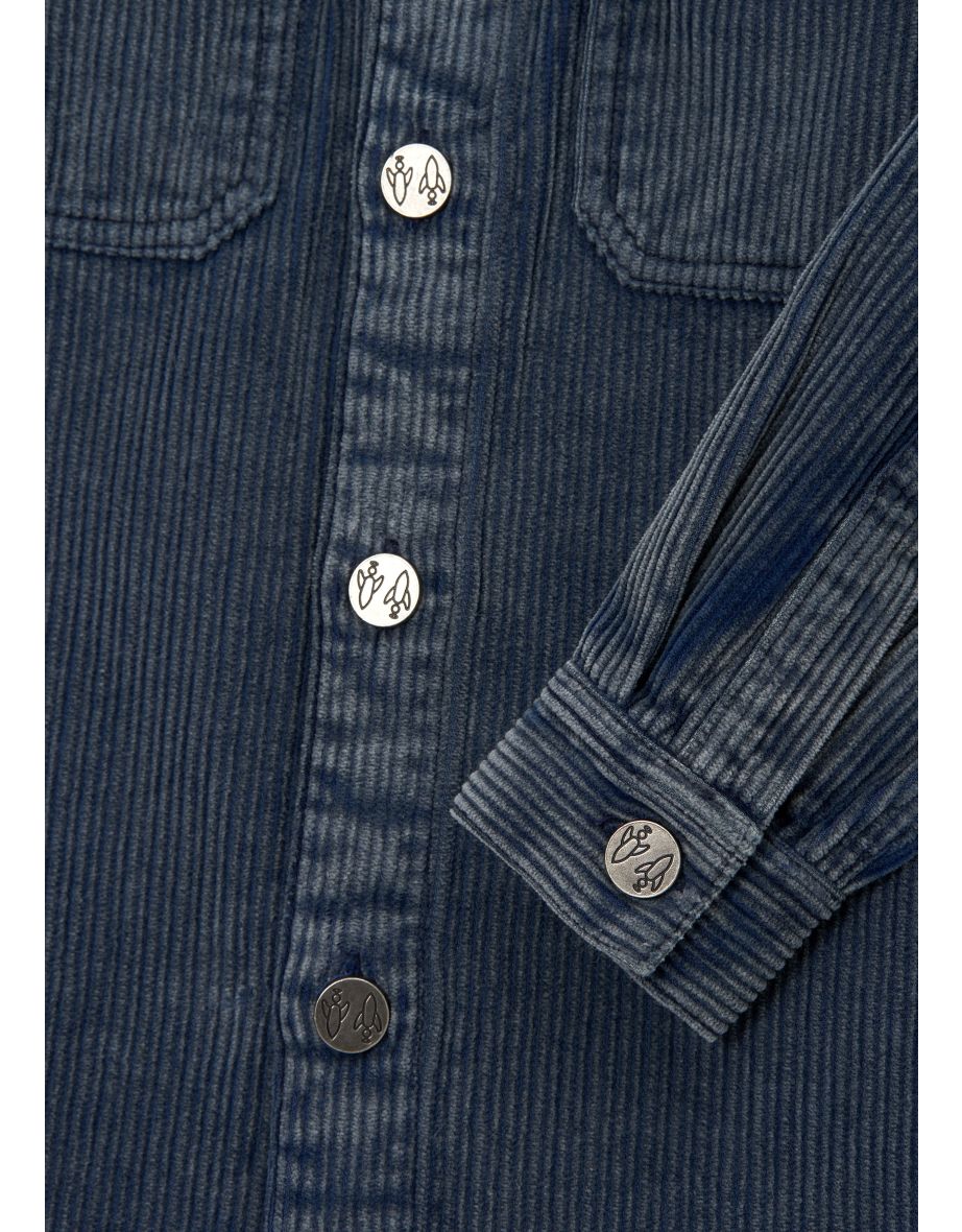 Charlie Blue Cord Shirt - 6