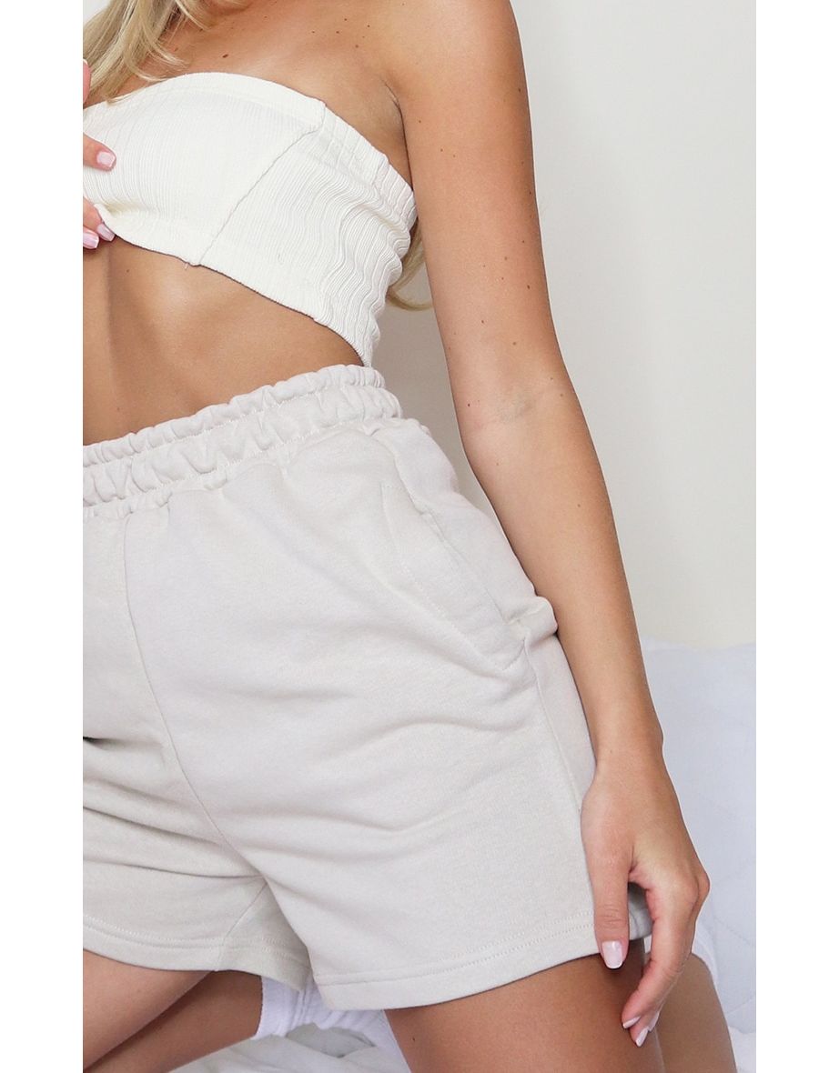 Recycled Stone Sweat Pocket Shorts - 4