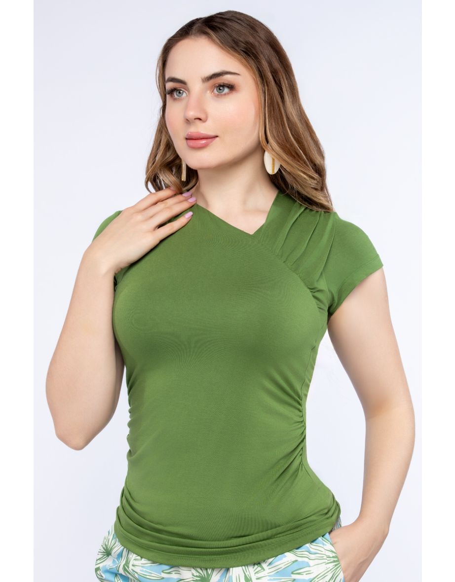 Solid Colored Women Top