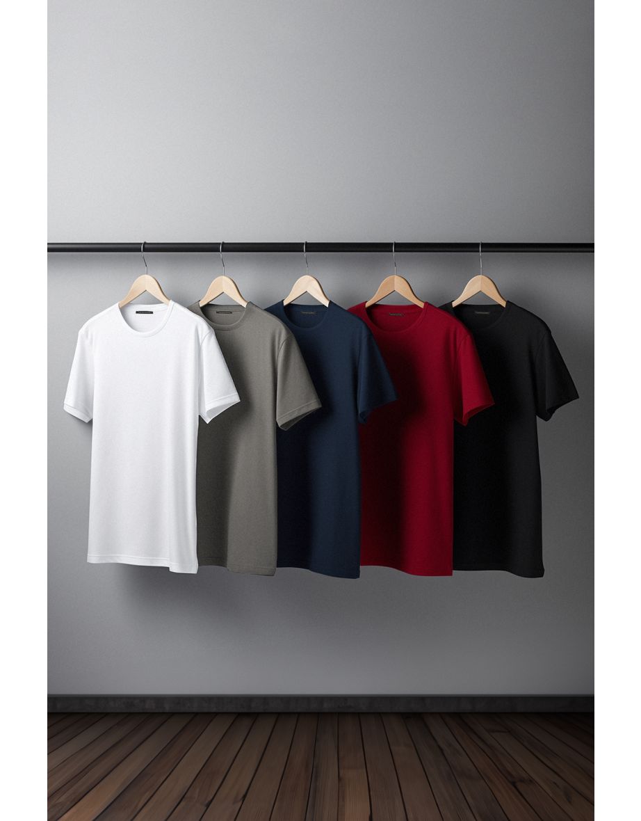 T-Shirt - Multi-color - Slim fit
