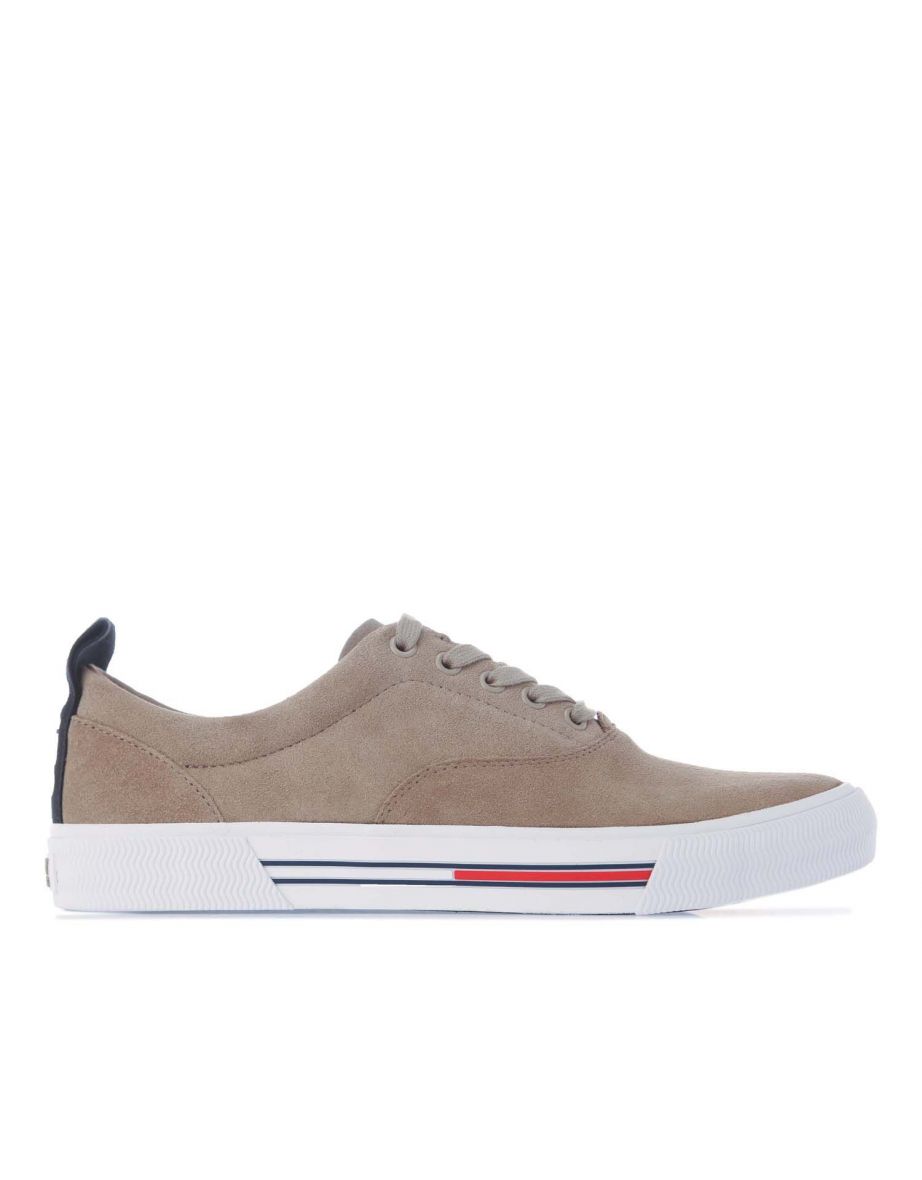 Tommy hilfiger clearance suede trainers